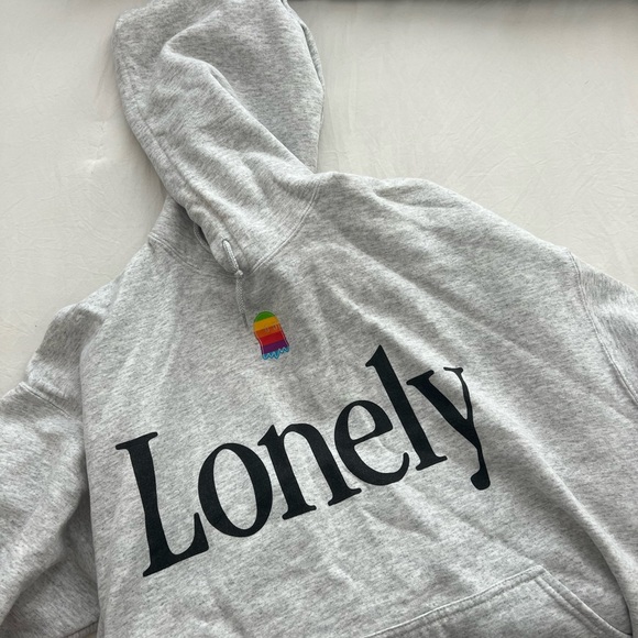 LONELY GHOST Tops - Lonely Ghost “the apple” hoodie